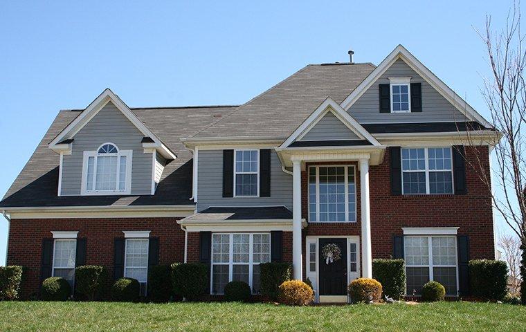 street view of a large home