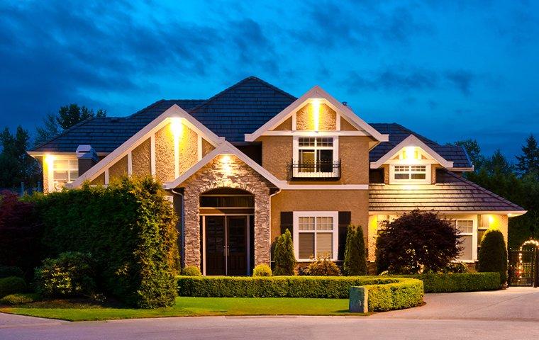 Large home in Flower Mound, Texas.